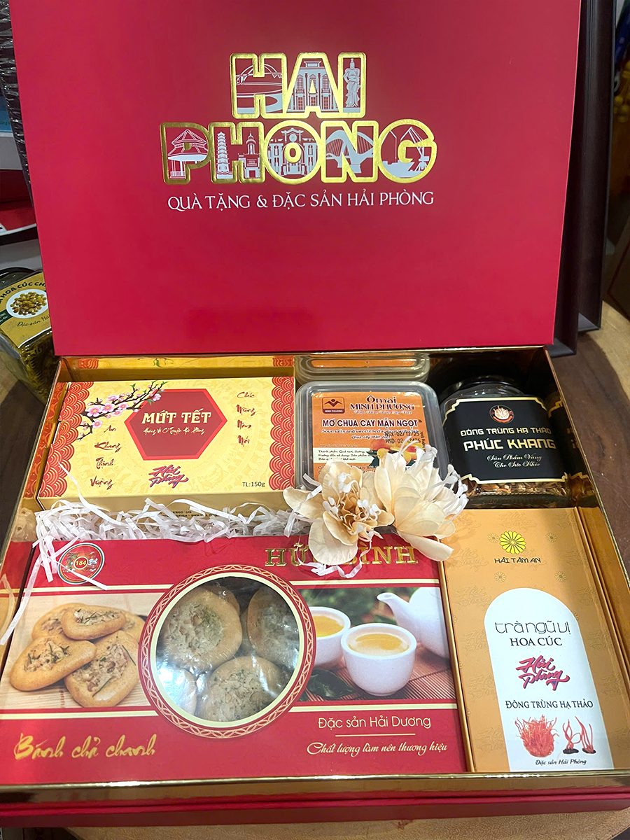 Hộp quà tết Hải Phòng  HP4602030